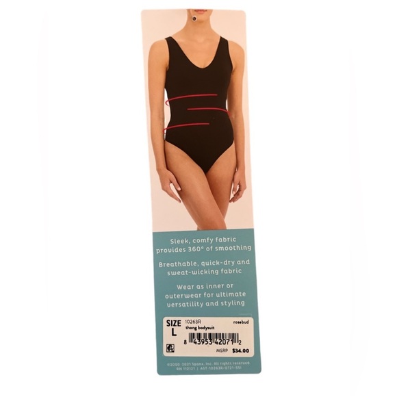 ASSETS BY SPANX Smoothing Thong Bodysuit large - Picture 7 of 8